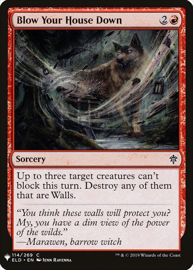 Blow Your House Down [The List Reprints] 114