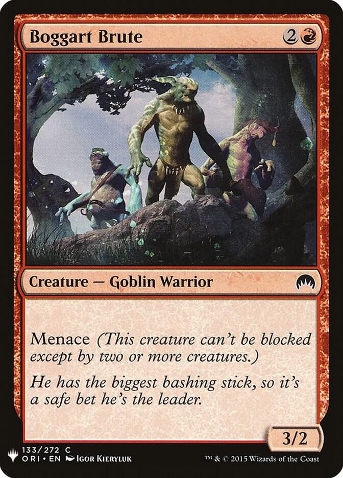 Boggart Brute [The List Reprints] 133