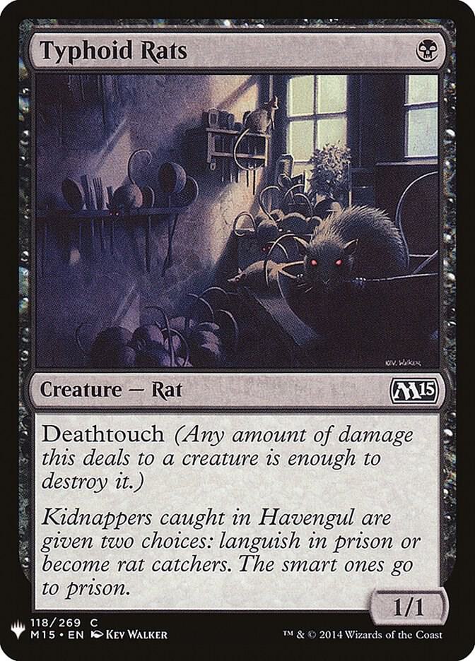 Typhoid Rats [The List Reprints] 118