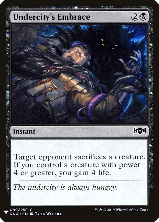Undercity's Embrace [The List Reprints] 89