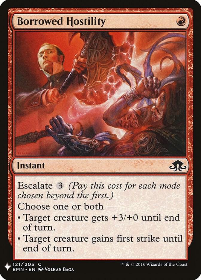 Borrowed Hostility [The List Reprints] 121