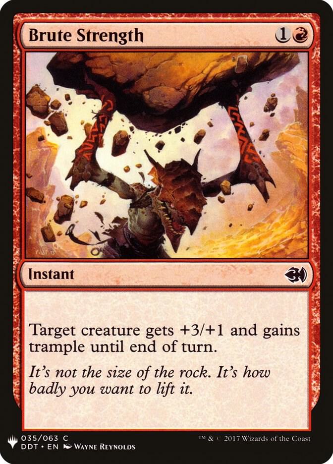 Brute Strength [The List Reprints] 35