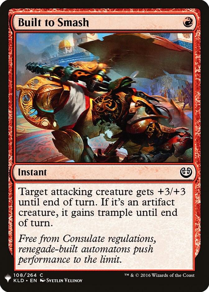 Built to Smash [The List Reprints] 108