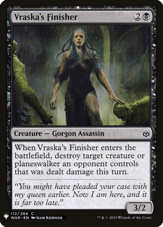 Vraska's Finisher [The List Reprints] 112