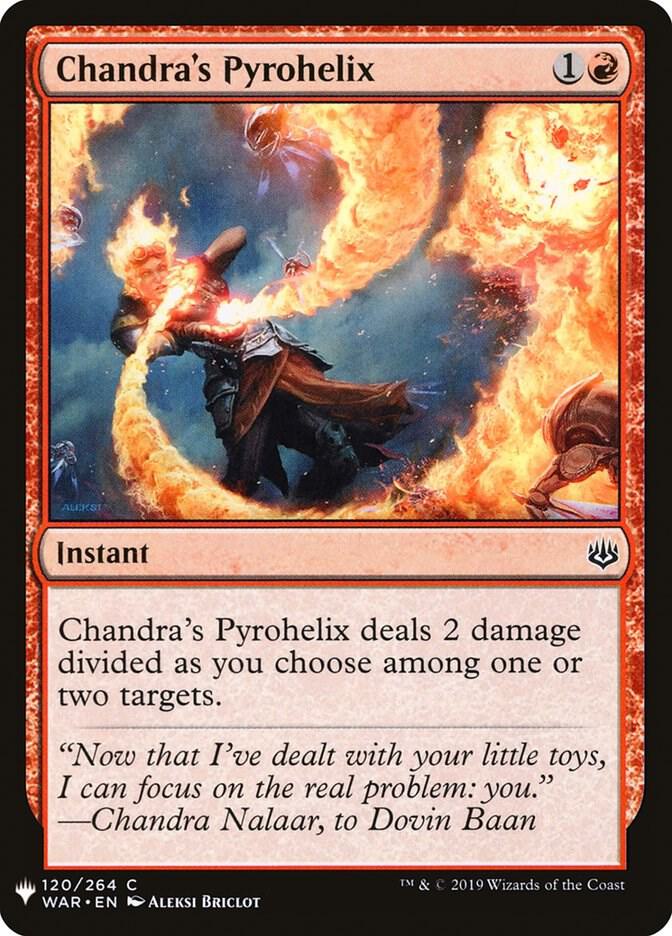 Chandra's Pyrohelix [The List Reprints] 120