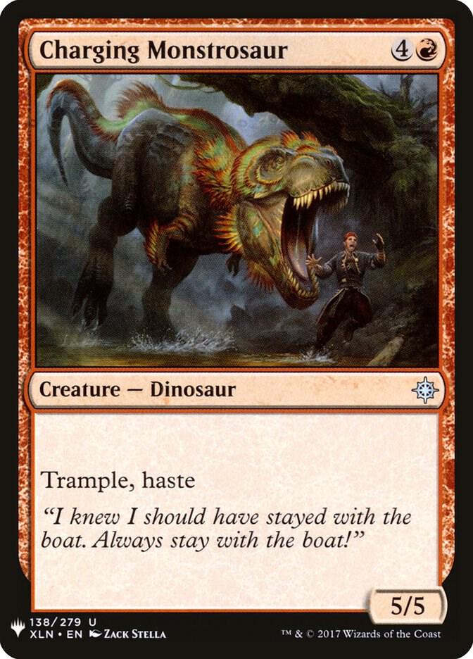 Charging Monstrosaur [The List Reprints] 138
