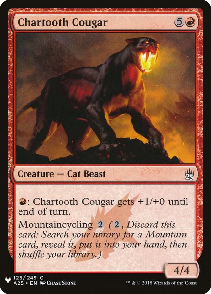 Chartooth Cougar [The List Reprints] 125