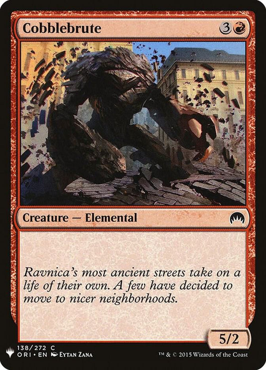 Cobblebrute [The List Reprints] 138