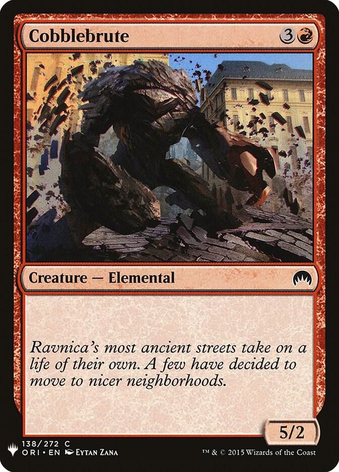 Cobblebrute [The List Reprints] 138