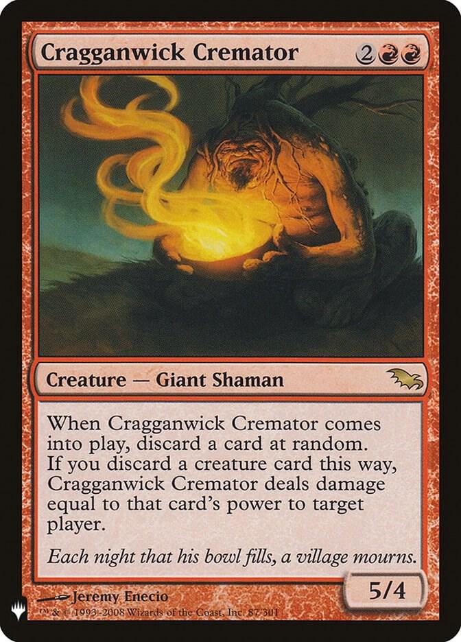 Cragganwick Cremator [The List Reprints] 87/301