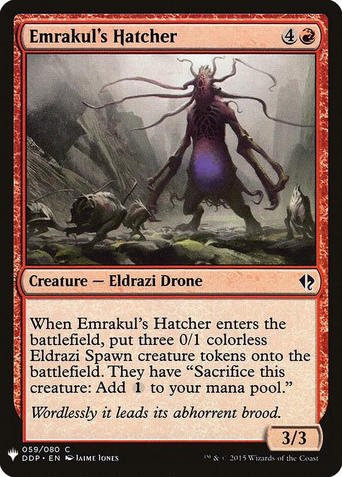 Emrakul's Hatcher [The List Reprints] 59