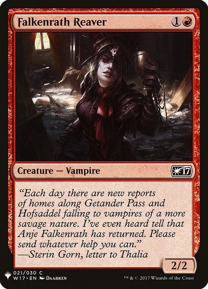 Falkenrath Reaver [The List Reprints] 21