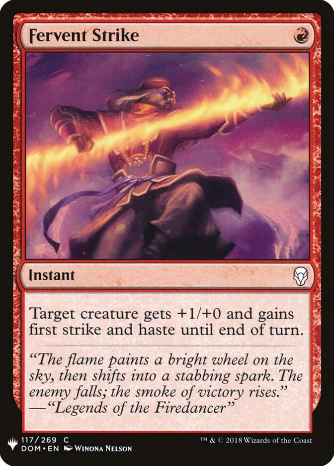 Fervent Strike [The List Reprints] 117