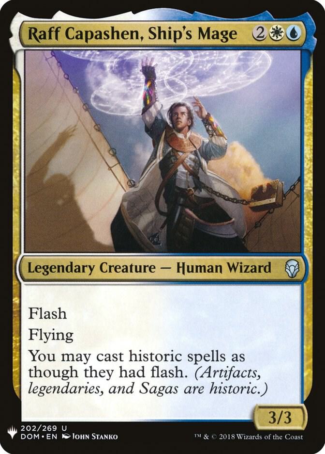 Raff Capashen, Ship's Mage [The List Reprints] 202