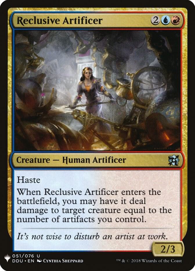 Reclusive Artificer [The List Reprints] 51