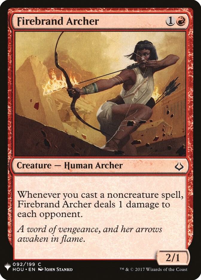 Firebrand Archer [The List Reprints] 92
