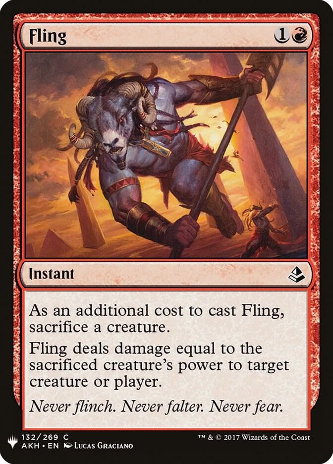 Fling [The List Reprints] 132