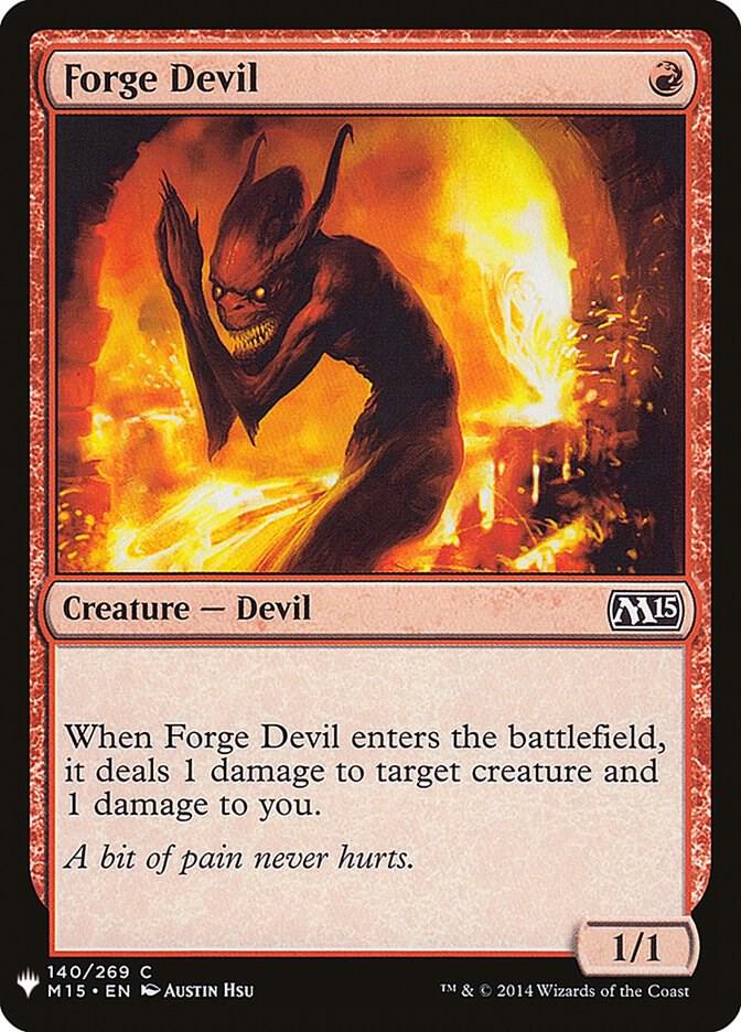 Forge Devil [The List Reprints] 140