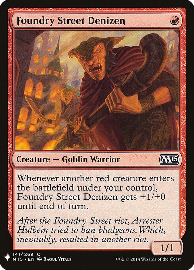 Foundry Street Denizen [The List Reprints] 141