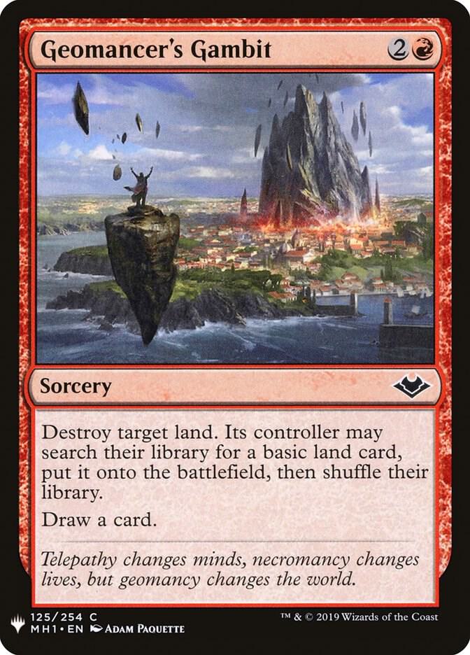 Geomancer's Gambit [The List Reprints] 125