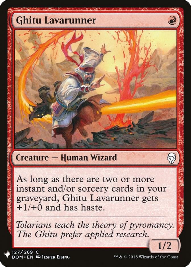 Ghitu Lavarunner [The List Reprints] 127