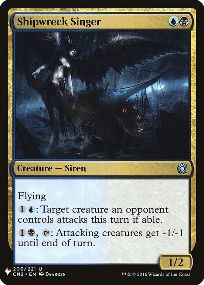 Shipwreck Singer [The List Reprints] 206