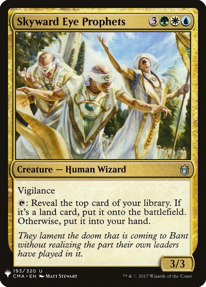 Skyward Eye Prophets [The List Reprints] 193