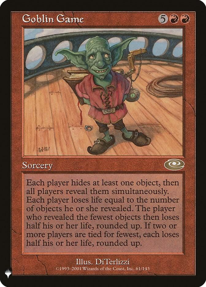 Goblin Game [The List Reprints] 61/143