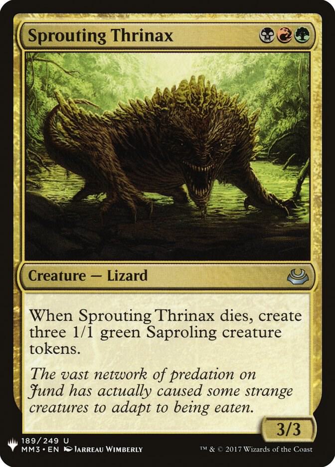 Sprouting Thrinax [The List Reprints] 189