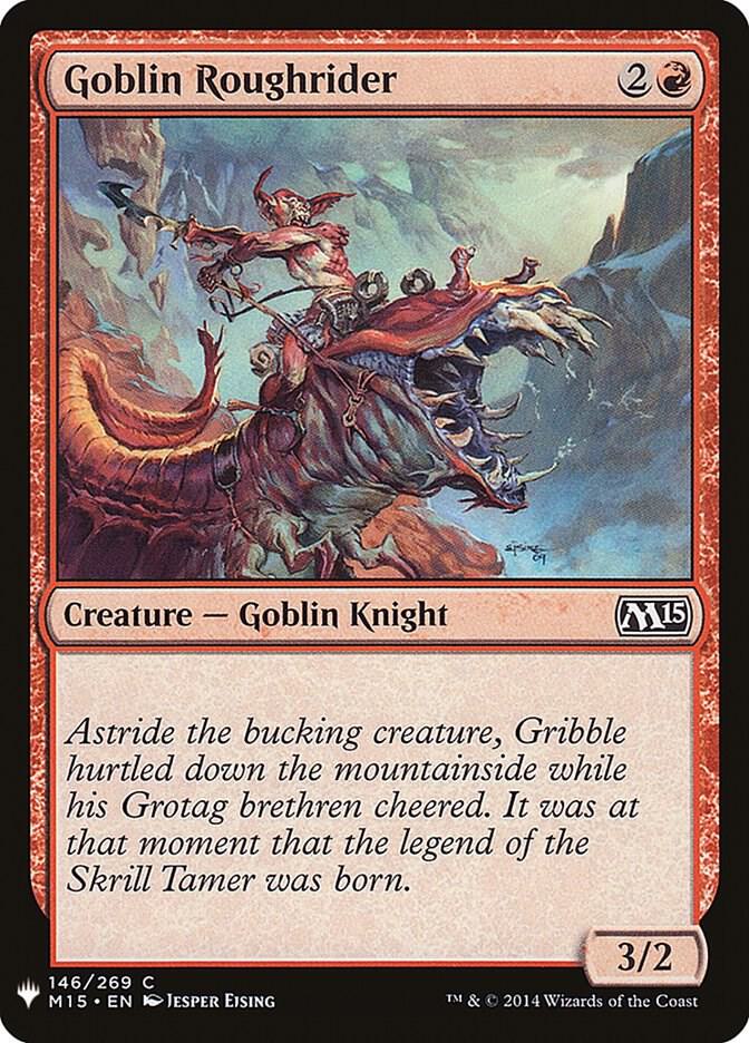Goblin Roughrider [The List Reprints] 146