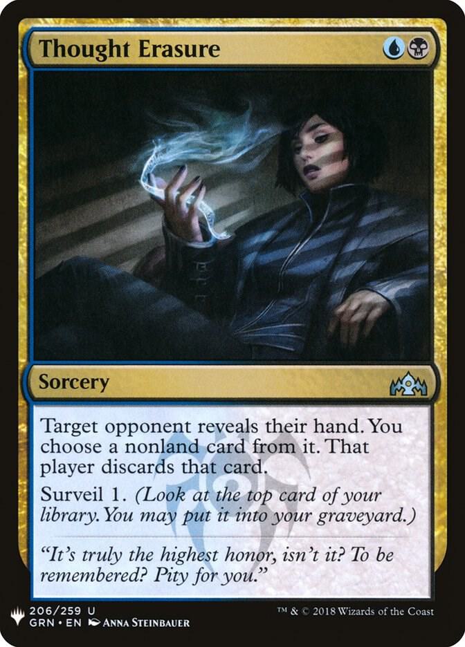 Thought Erasure [The List Reprints] 206