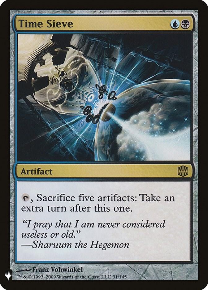 Time Sieve [The List Reprints] 31