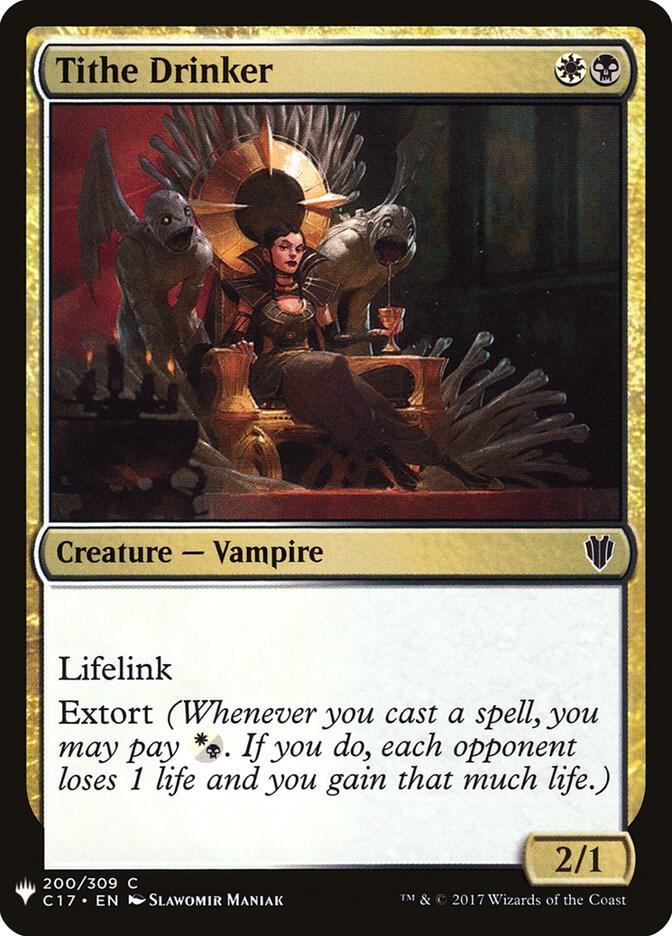 Tithe Drinker [The List Reprints] 200