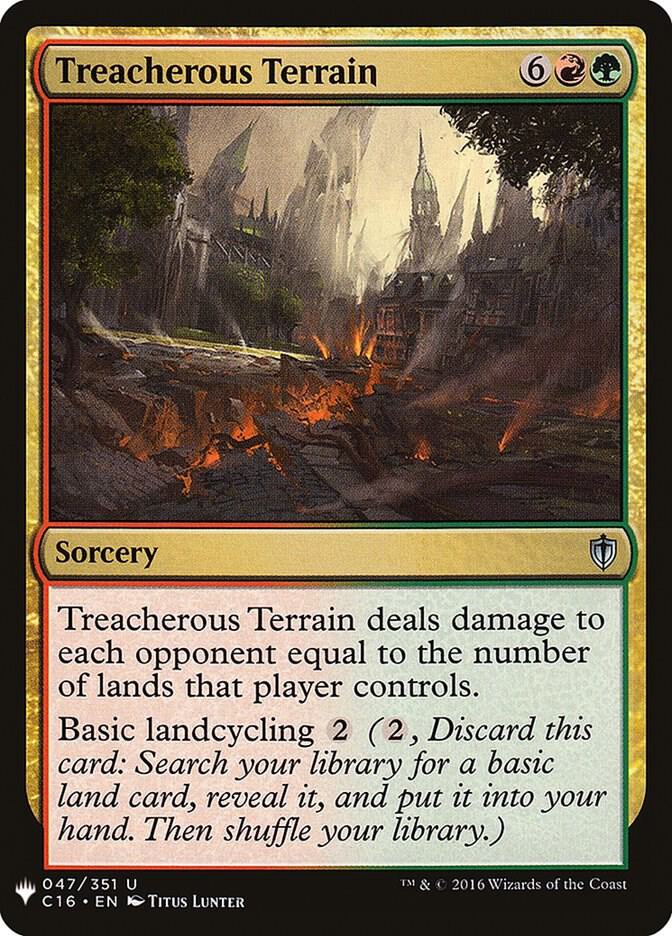 Treacherous Terrain [The List Reprints] 047/351