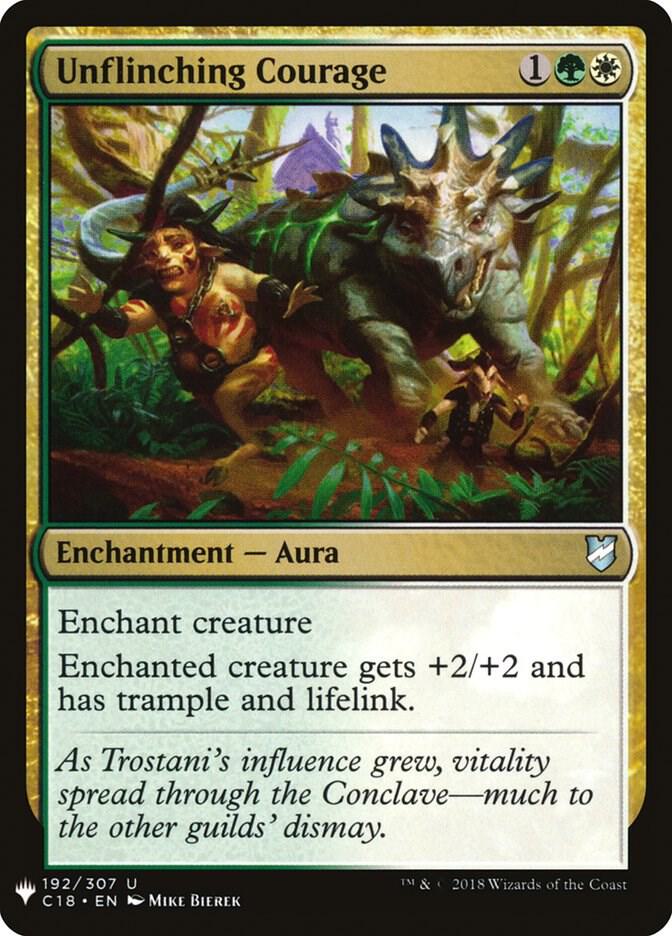 Unflinching Courage [The List Reprints] 192
