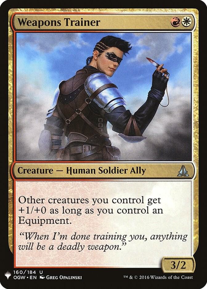 Weapons Trainer [The List Reprints] 160
