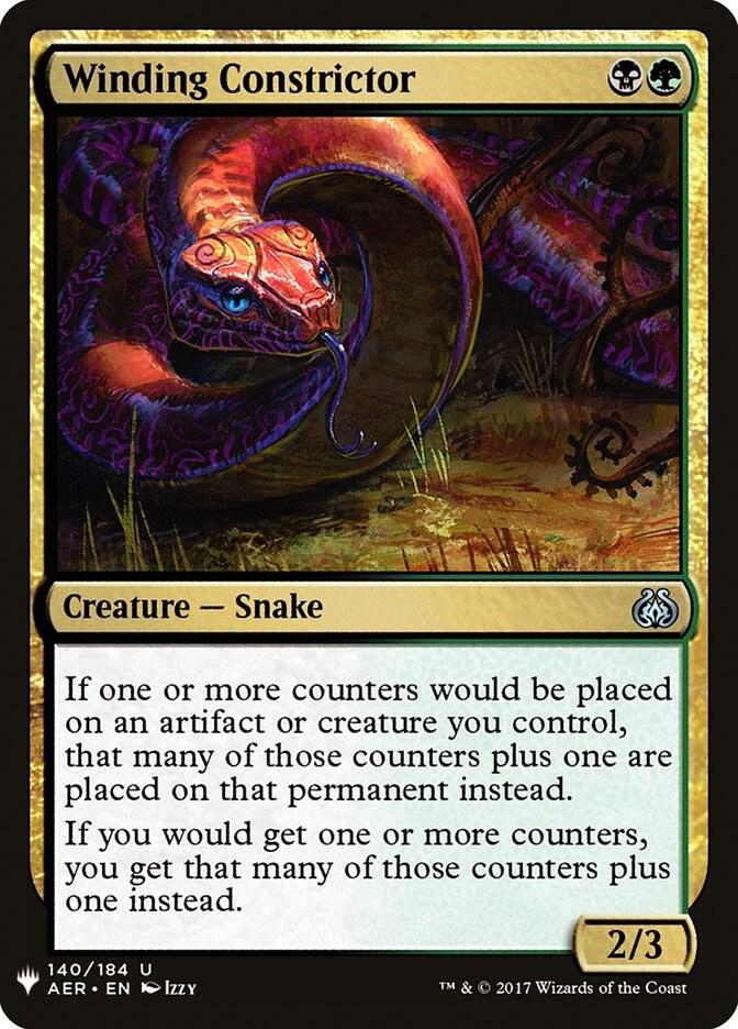Winding Constrictor [The List Reprints] 140