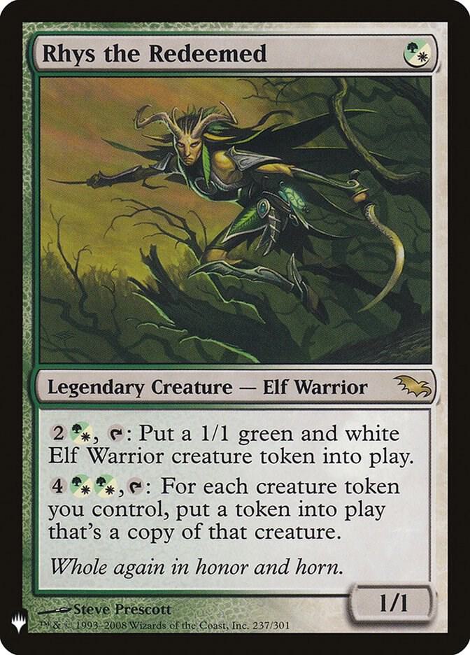 Rhys the Redeemed (SHM) [The List Reprints] 237