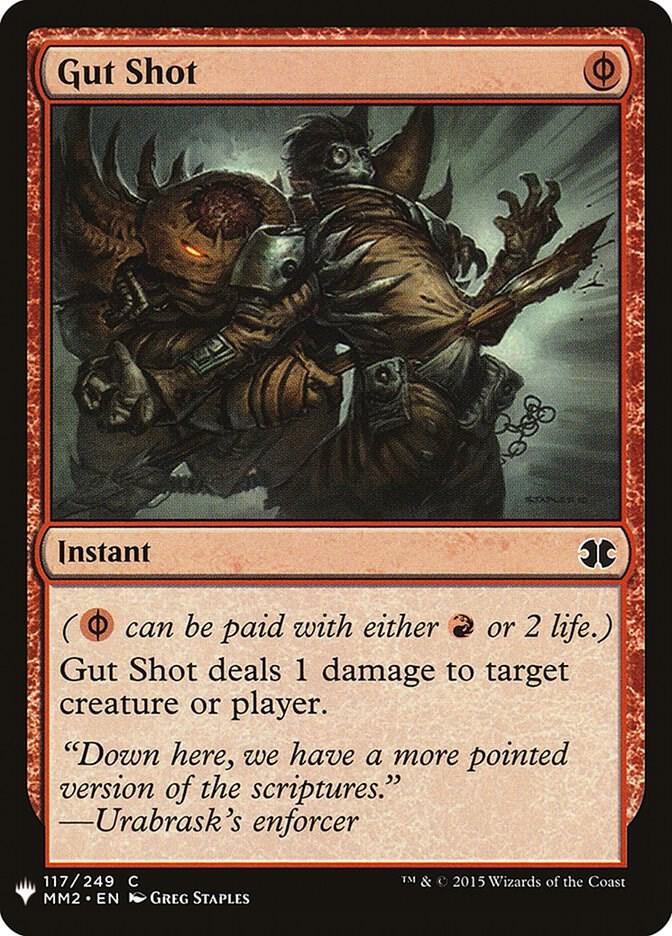 Gut Shot [The List Reprints] 117