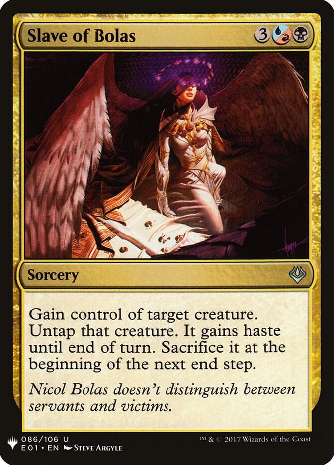 Slave of Bolas [The List Reprints] 86