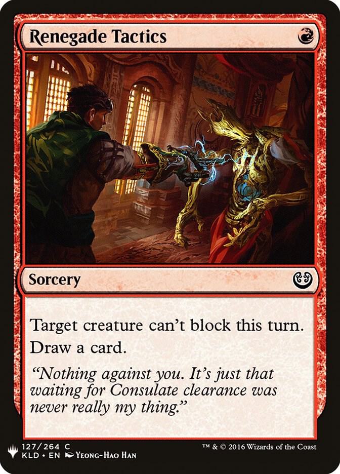 Renegade Tactics (KLD) [The List Reprints] 127
