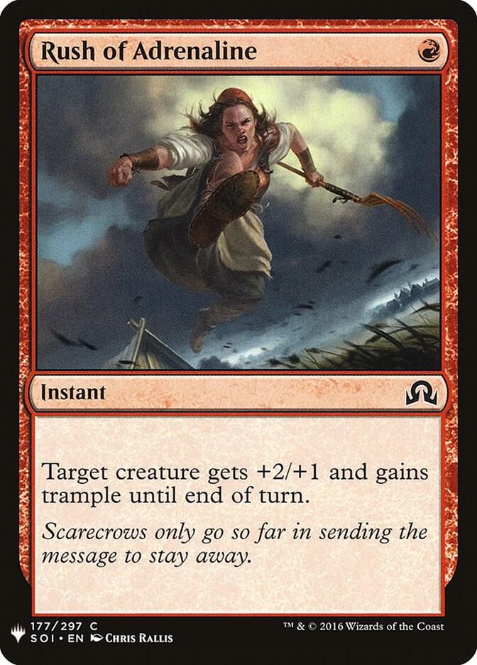 Rush of Adrenaline [The List Reprints] 177