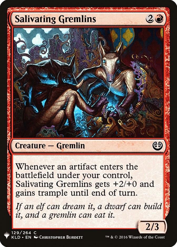 Salivating Gremlins [The List Reprints] 129