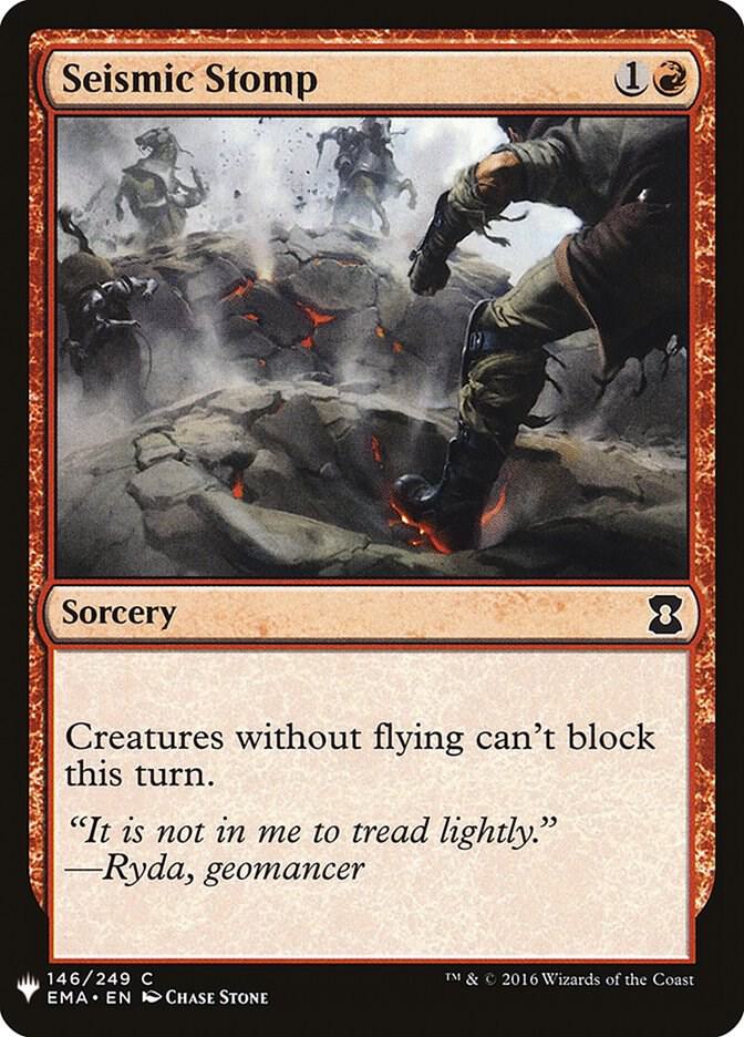 Seismic Stomp [The List Reprints] 146