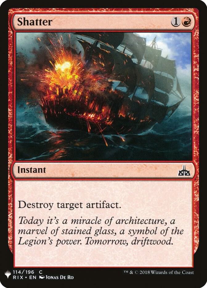 Shatter [The List Reprints] 114