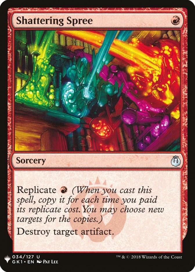 Shattering Spree [The List Reprints] 34