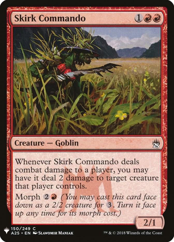 Skirk Commando [The List Reprints] 150