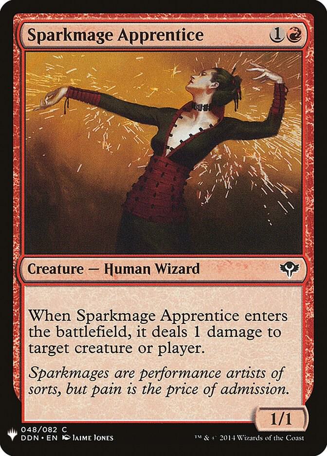 Sparkmage Apprentice [The List Reprints] 48