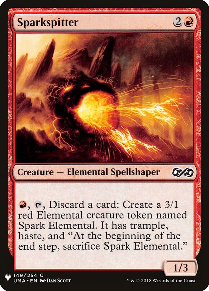 Sparkspitter [The List Reprints] 149