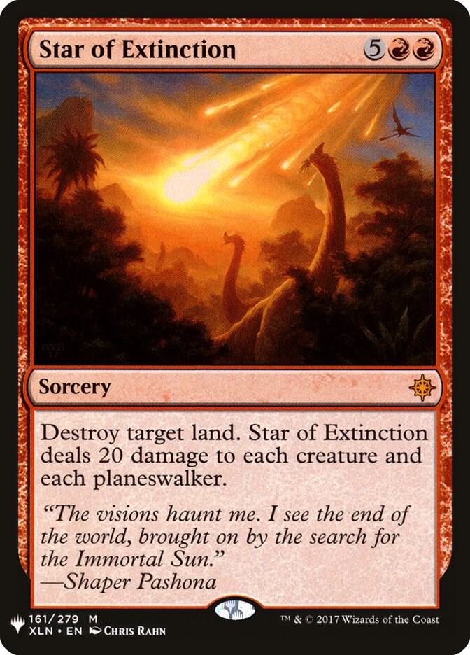 Star of Extinction [The List Reprints] 161
